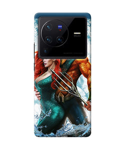 Aquaman couple water Vivo X80 Pro Back Cover