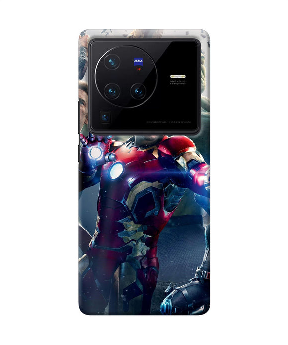 Avengers space poster Vivo X80 Pro Back Cover