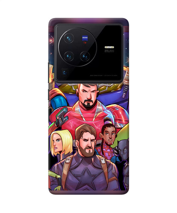 Avengers animate Vivo X80 Pro Back Cover