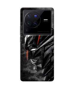 Batman black side face Vivo X80 Pro Back Cover