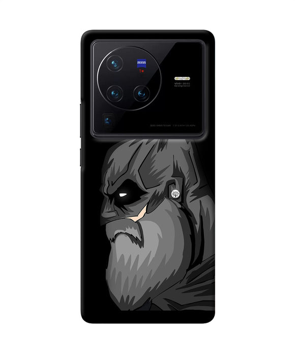 Batman with beard Vivo X80 Pro Back Cover