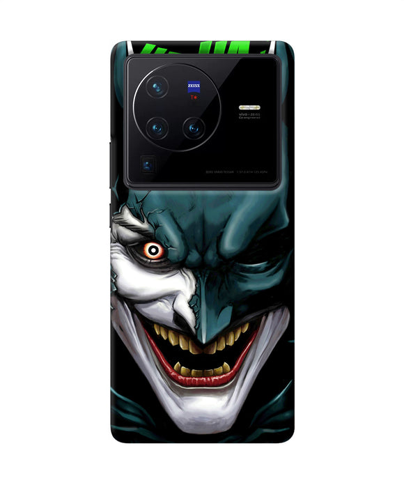 Batman joker smile Vivo X80 Pro Back Cover