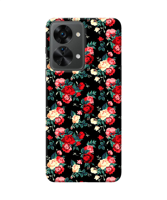 Rose Pattern OnePlus Nord 2T 5G Back Cover