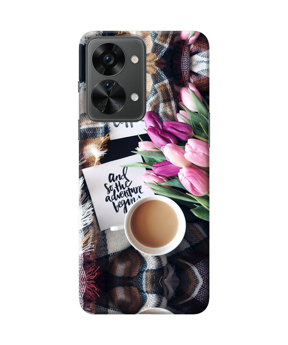 Love Coffee Quotes OnePlus Nord 2T 5G Back Cover