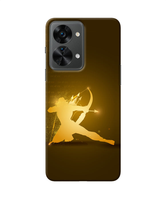 Lord Ram - 3 OnePlus Nord 2T 5G Back Cover