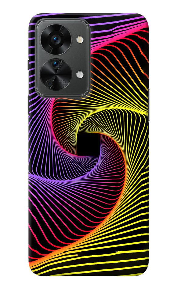 Colorful Strings OnePlus Nord 2T 5G Back Cover