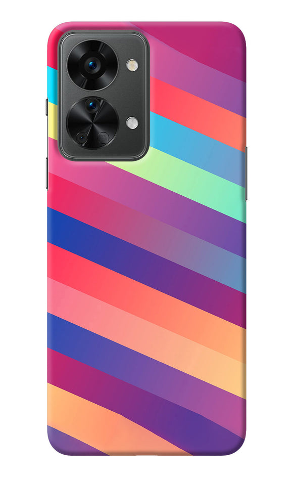Stripes color OnePlus Nord 2T 5G Back Cover
