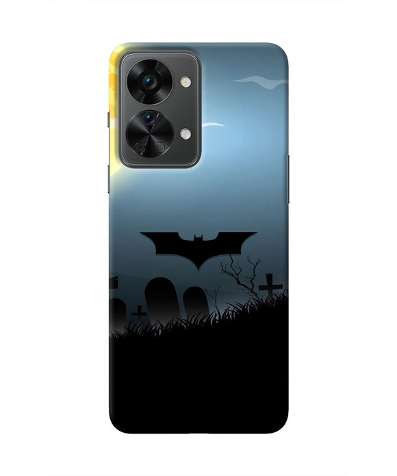 Batman Scary cemetry OnePlus Nord 2T 5G Real 4D Back Cover