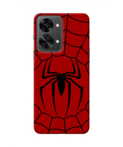 Spiderman Web OnePlus Nord 2T 5G Real 4D Back Cover