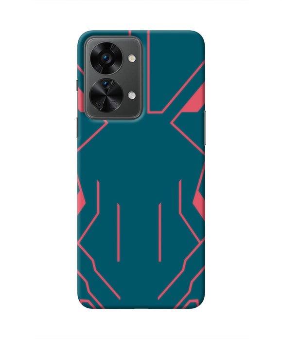 Superman Techno OnePlus Nord 2T 5G Real 4D Back Cover