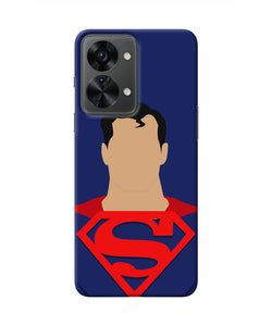 Superman Cape OnePlus Nord 2T 5G Real 4D Back Cover