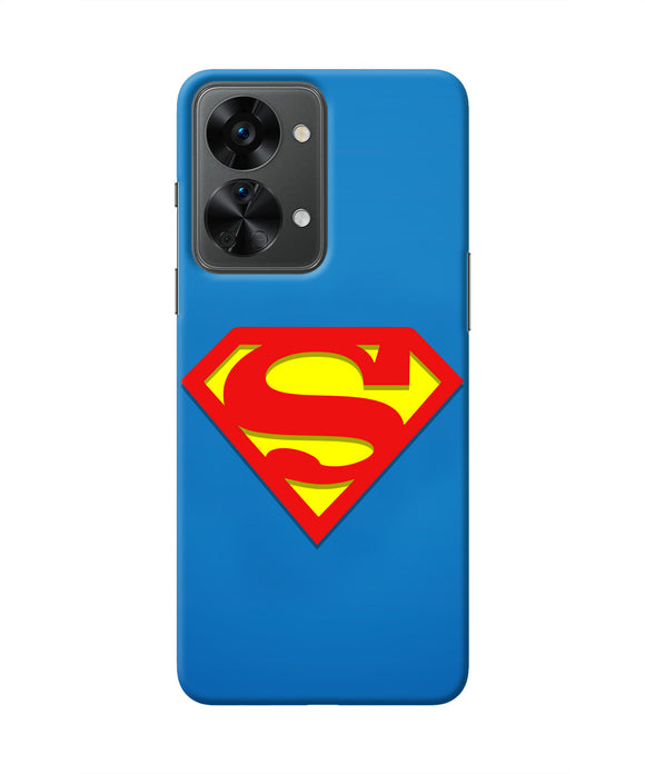 Superman Blue OnePlus Nord 2T 5G Real 4D Back Cover