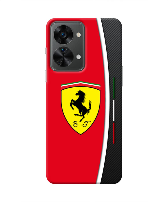 Ferrari Abstract OnePlus Nord 2T 5G Real 4D Back Cover