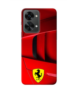 Ferrari Car OnePlus Nord 2T 5G Real 4D Back Cover