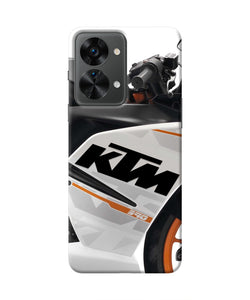 KTM Bike OnePlus Nord 2T 5G Real 4D Back Cover