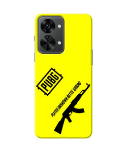 PUBG AKM Gun OnePlus Nord 2T 5G Real 4D Back Cover