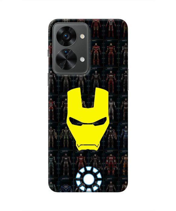 Iron Man Suit OnePlus Nord 2T 5G Real 4D Back Cover