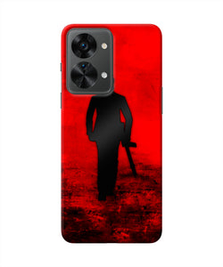 Rocky Bhai with Gun OnePlus Nord 2T 5G Real 4D Back Cover