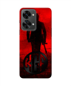 Rocky Bhai K G F Chapter 2 Logo OnePlus Nord 2T 5G Real 4D Back Cover