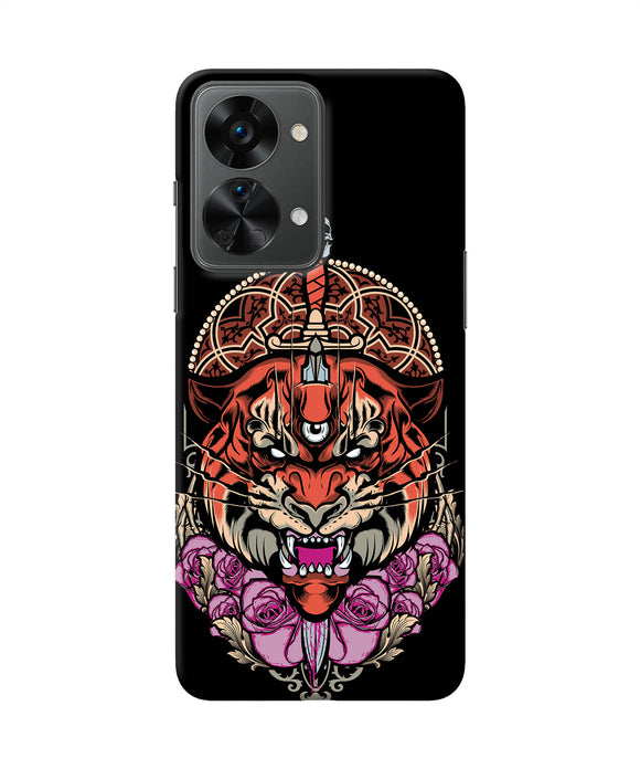 Abstract tiger OnePlus Nord 2T 5G Back Cover