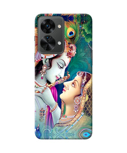 Lord radha krishna paint OnePlus Nord 2T 5G Back Cover