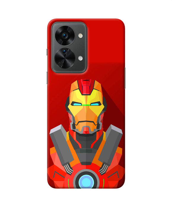 Ironman print OnePlus Nord 2T 5G Back Cover