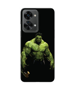 Abstract hulk buster OnePlus Nord 2T 5G Back Cover