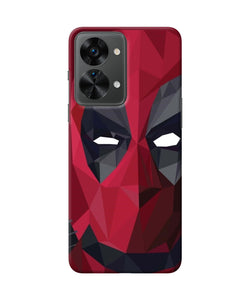 Abstract deadpool mask OnePlus Nord 2T 5G Back Cover