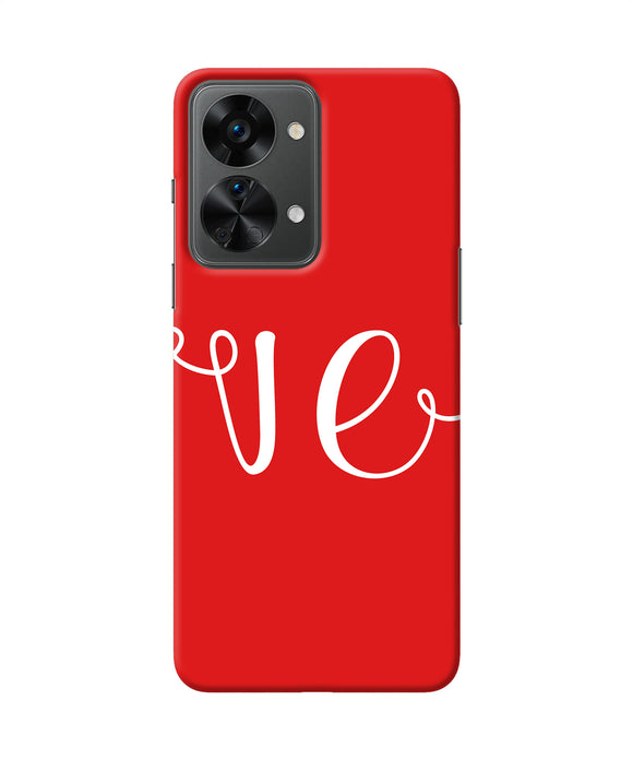 Love two OnePlus Nord 2T 5G Back Cover