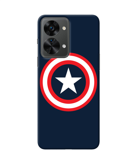 Captain america logo OnePlus Nord 2T 5G Back Cover