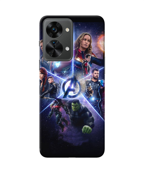 Avengers super hero poster OnePlus Nord 2T 5G Back Cover