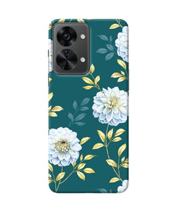 Flower canvas OnePlus Nord 2T 5G Back Cover