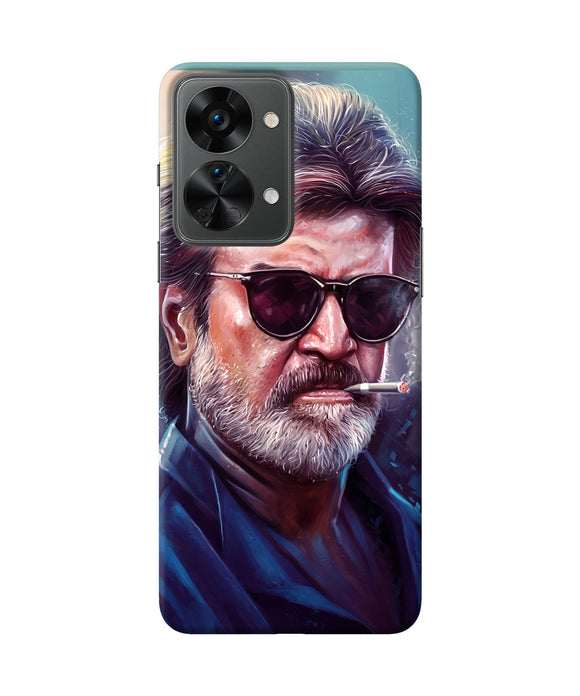 Rajnikant smoking OnePlus Nord 2T 5G Back Cover