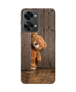 Teddy wooden OnePlus Nord 2T 5G Back Cover