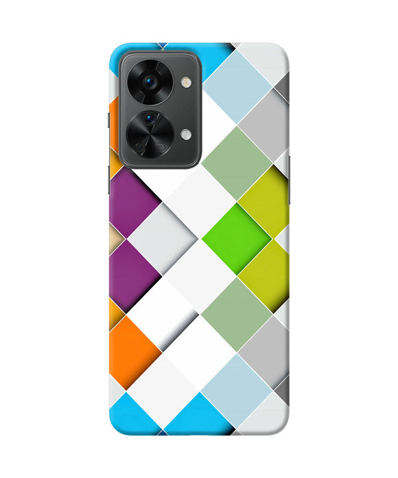 Abstract color box OnePlus Nord 2T 5G Back Cover