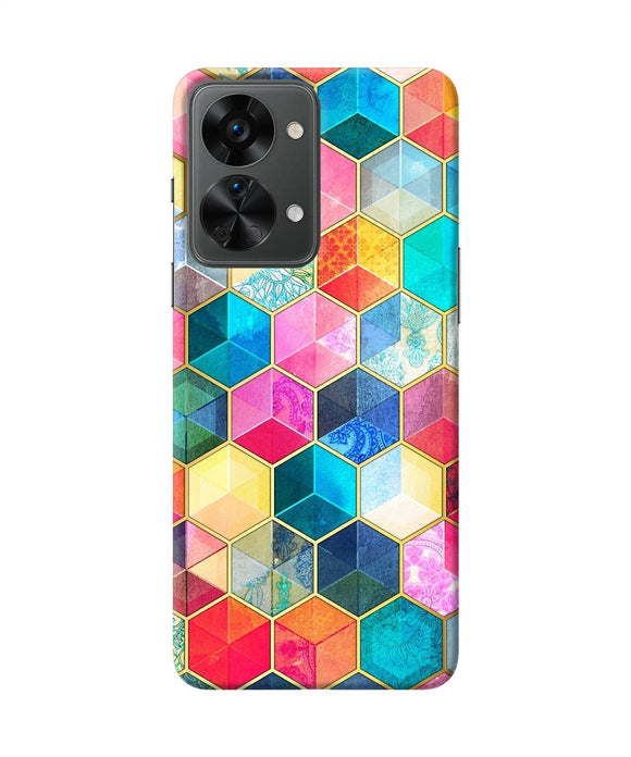 Abstract color box OnePlus Nord 2T 5G Back Cover