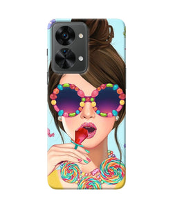 Fashion girl OnePlus Nord 2T 5G Back Cover