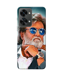 Rajnikant painting OnePlus Nord 2T 5G Back Cover