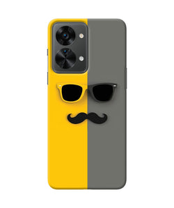 Mustache glass OnePlus Nord 2T 5G Back Cover