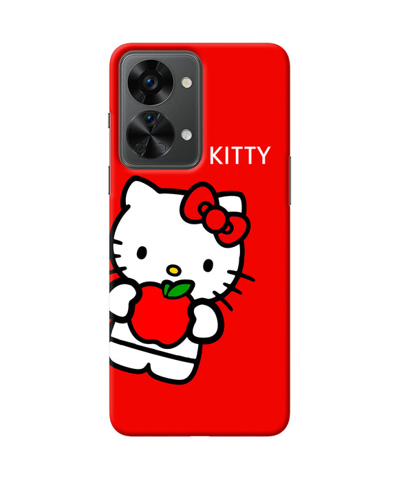 Hello kitty red OnePlus Nord 2T 5G Back Cover