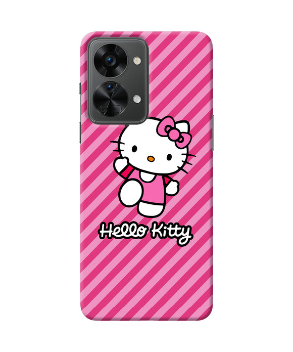 Hello kitty pink OnePlus Nord 2T 5G Back Cover