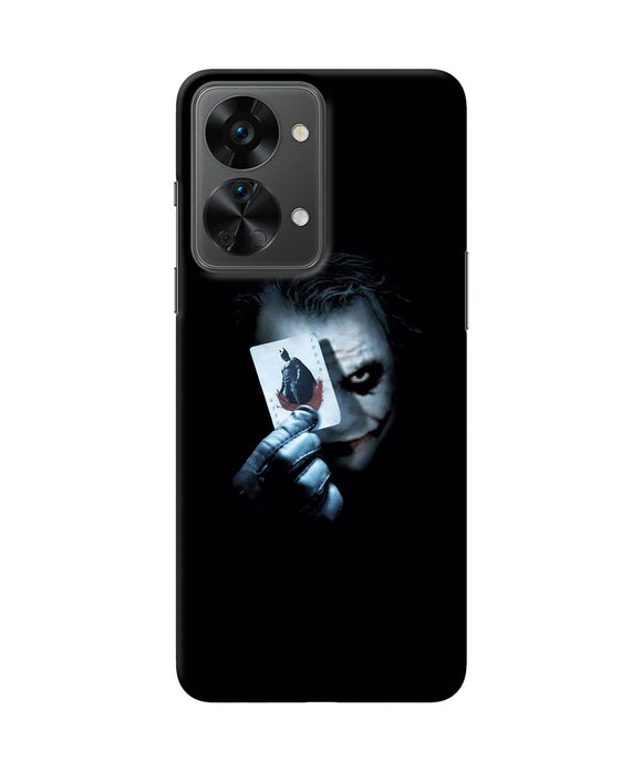 Joker dark knight card OnePlus Nord 2T 5G Back Cover