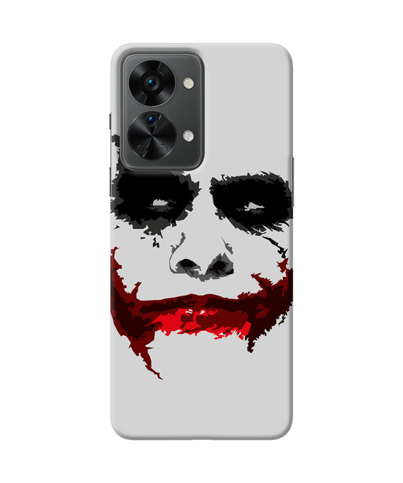 Joker dark knight red smile OnePlus Nord 2T 5G Back Cover