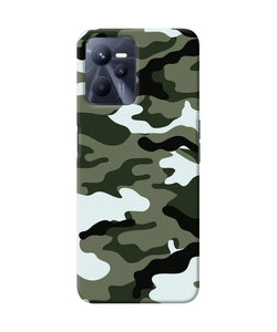 Camouflage Realme C35 Back Cover