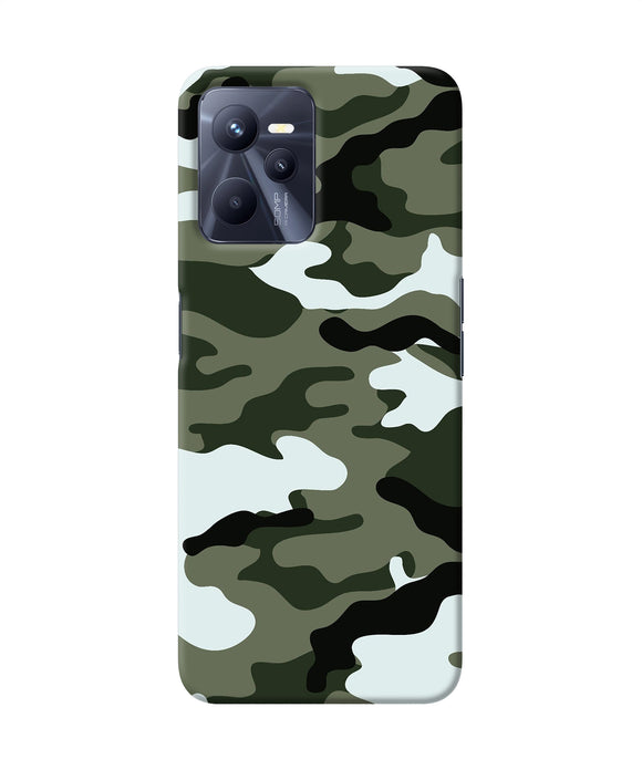 Camouflage Realme C35 Back Cover