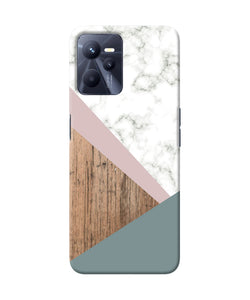 Marble wood Abstract Realme C35 Back Cover