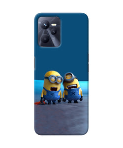 Minion Laughing Realme C35 Back Cover