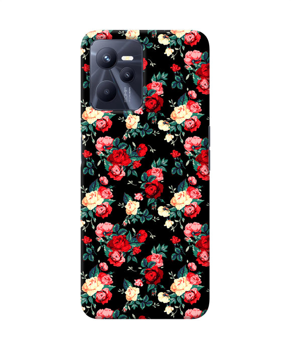 Rose Pattern Realme C35 Back Cover