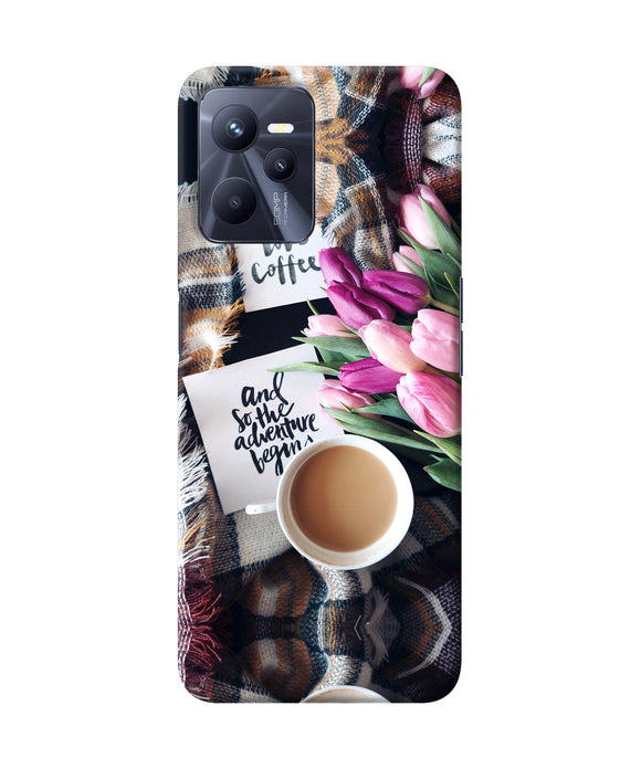 Love Coffee Quotes Realme C35 Back Cover