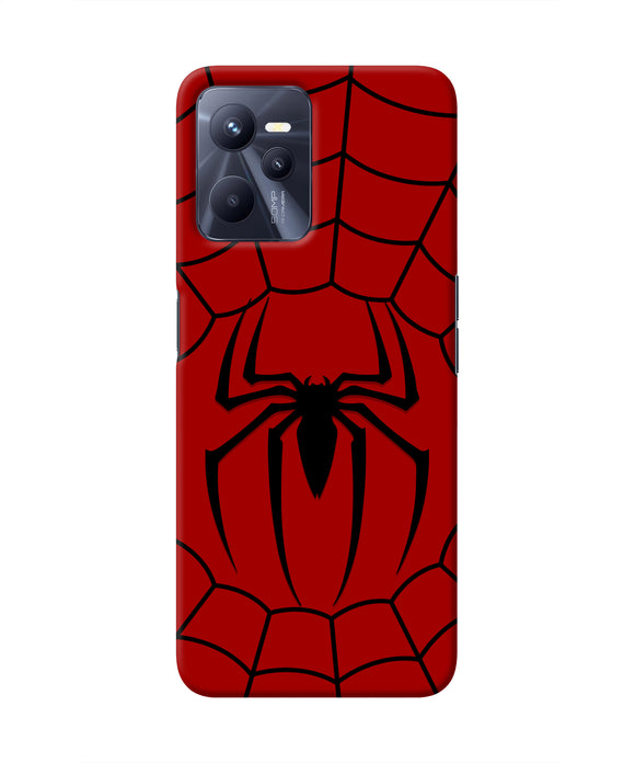 Spiderman Web Realme C35 Real 4D Back Cover